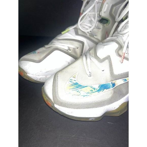 Nike Sneaker Mens Lebron James Basketball Shoes Size 14 Easter White 807219-108 main image 11
